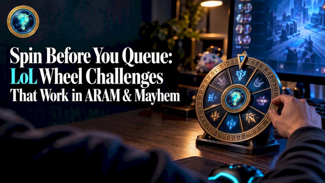Spin Before You Queue: LoL Wheel Challenges That Work in ARAM & Mayhem