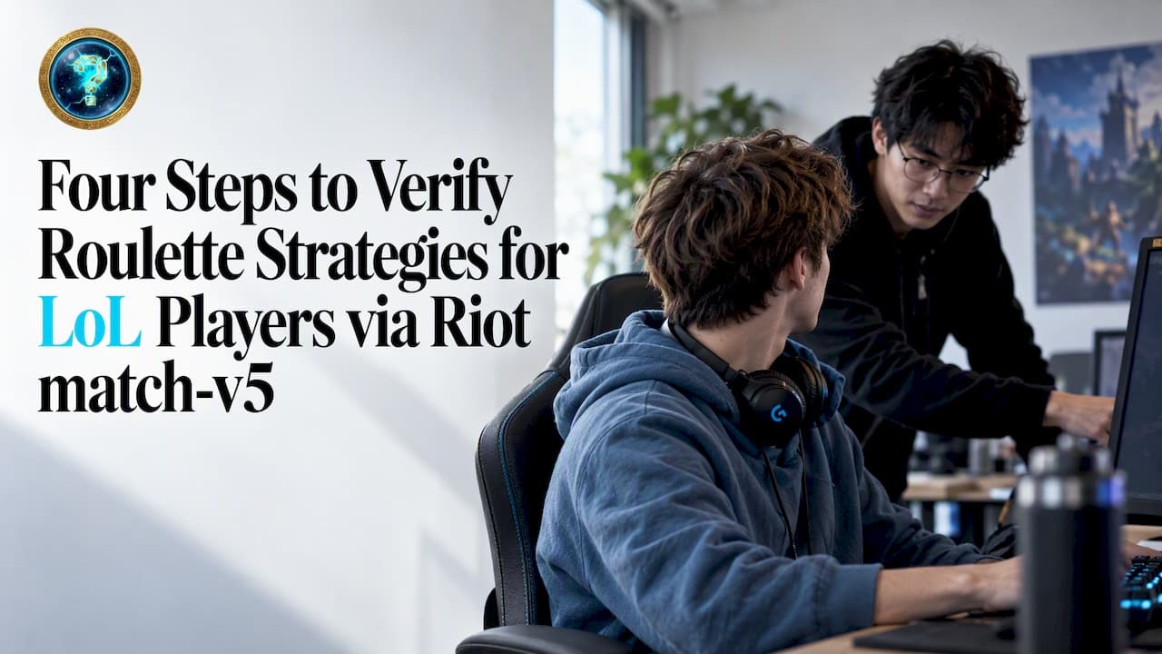 Four Steps to Verified Roulette Strategies for LoL Players via Riot match-v5